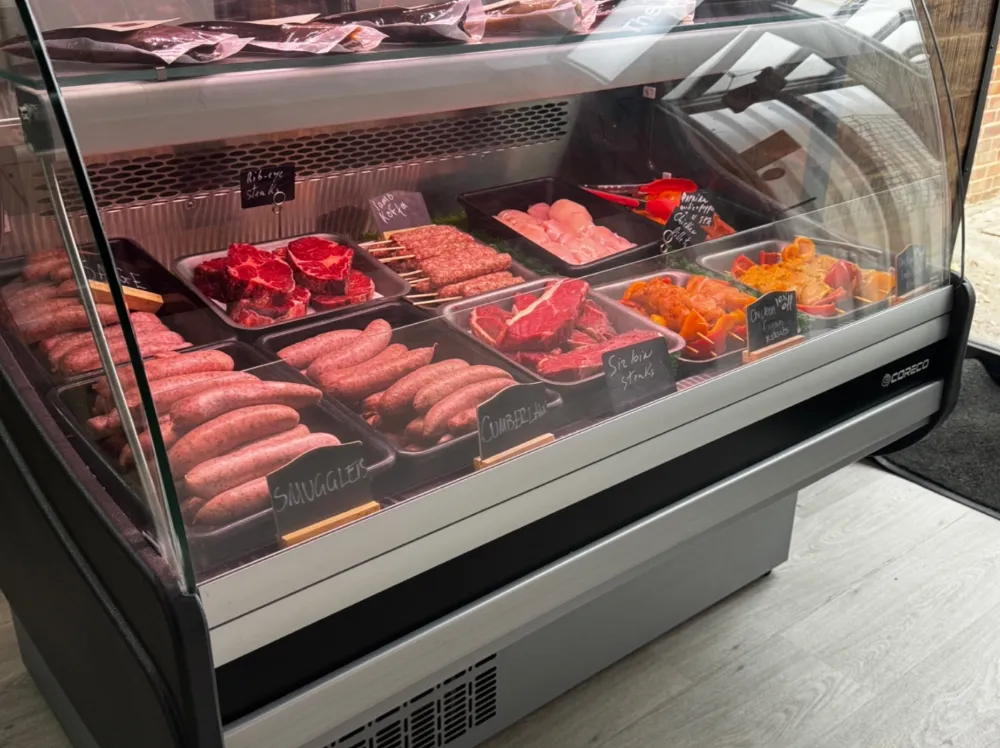 Butchers in Haywards Heath | Fresh meat cabinet.